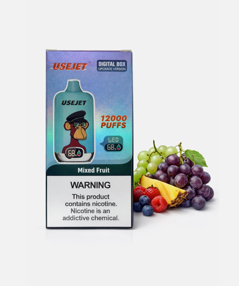 Mixed fruit USEJET Einwegvape 12k Akkugerät realistische 5k