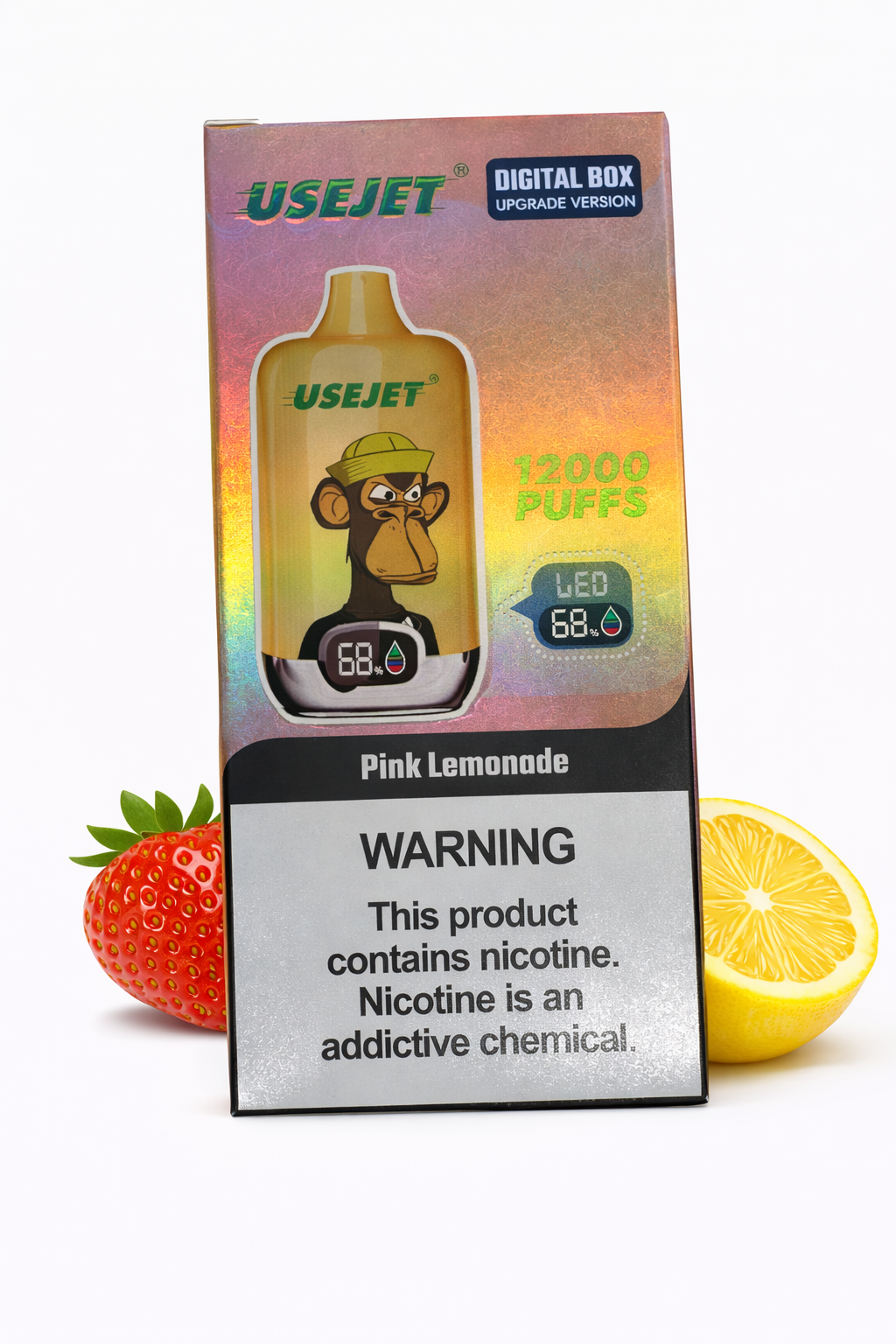 Pink Lemonade Ice USEJET Einwegvape 12k Akkugerät realistische 5k